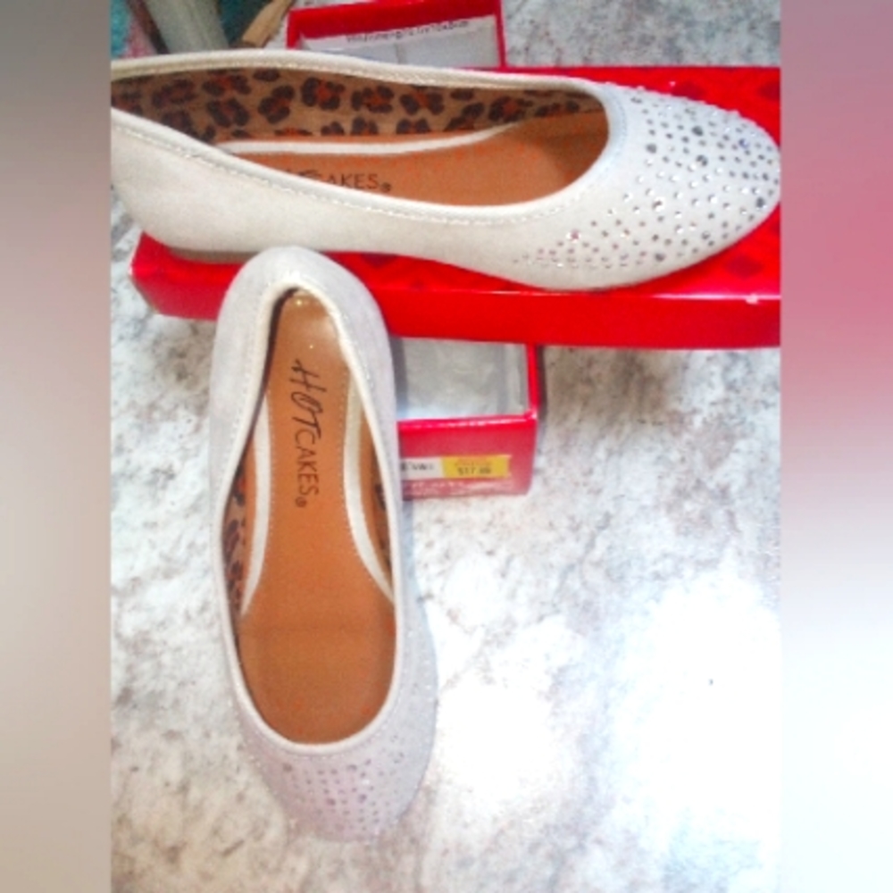 Girls HotCakes Dress flates sz13